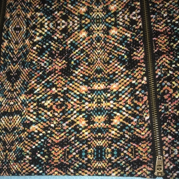 BONGO “Vernice” textured tank midi dress, working double zippers NEW size L - Picture 3 of 8